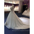 Princess off The Shoulder Complex Hand Beading Wedding Dress